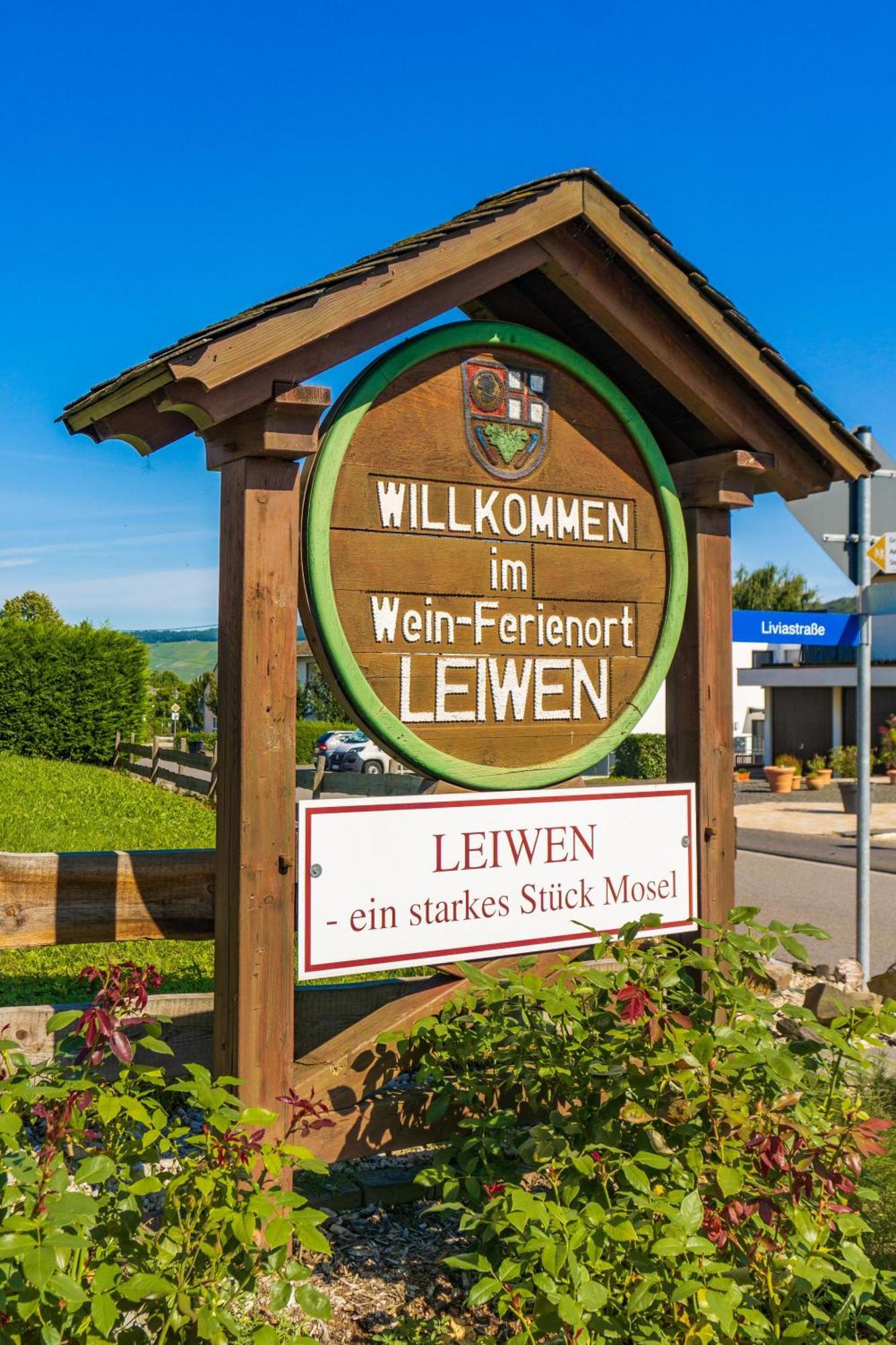 Ferienwohnung Leni Leiwen Exteriér fotografie